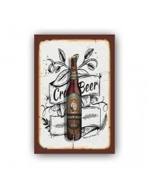 CRAFT BEER AHŞAP POSTER 20x30cm  - 72