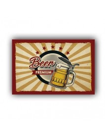 BEER PREMIUM AHŞAP POSTER 20x30cm  - 92