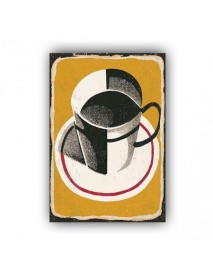 COFFEE TAKES AHŞAP POSTER 20x30cm  - 51