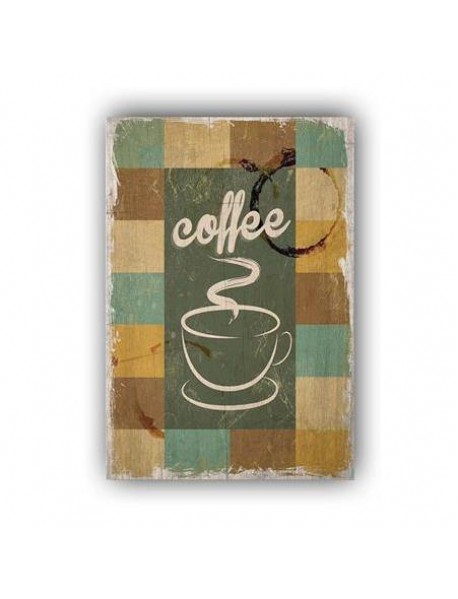 COFFEE 8 AHŞAP POSTER 20x30cm  - 23