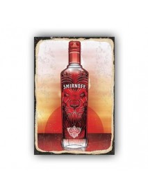 SMIRNOFF AHŞAP POSTER 20x30cm  - 44