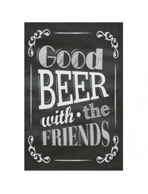 GOOD BEER AHŞAP POSTER 20x30cm  - 72