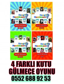 12 Adet Hangi Mooddasın? Kutu Gülmece Oyunu 480₺