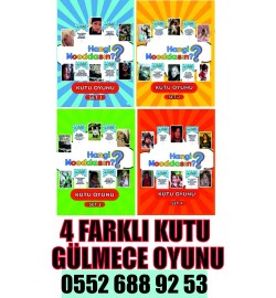 12 Adet Hangi Mooddasın? Kutu Gülmece Oyunu 480₺