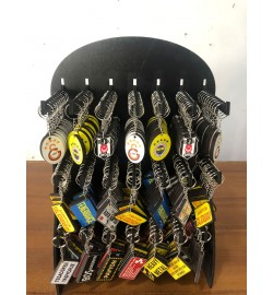 250 Adet Ahşap Anahtarlık Toptan-Stand Hediye (2.500 Çeşit İçinden Karışık Gönderilir)