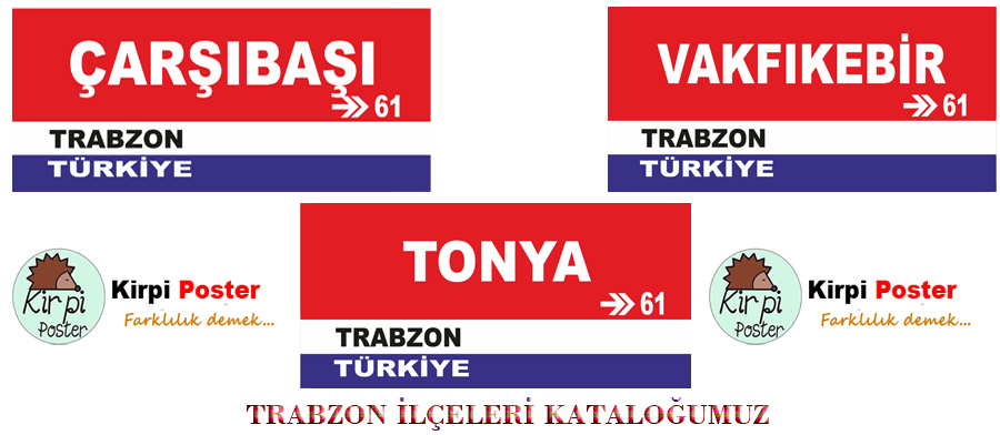 Trabzon İlçeleri Kataloğumuz 