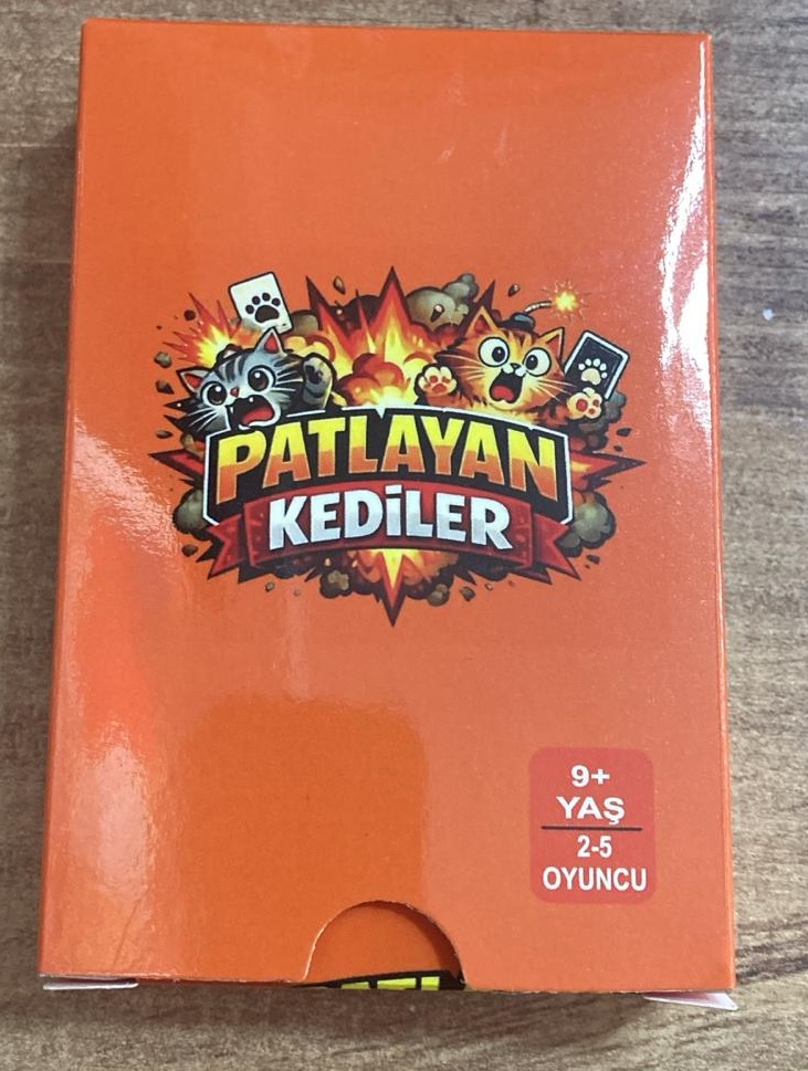 12 Adet Patlayan Kediler Kutu Oyunu