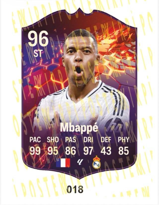 MBAPPE AHŞAP FİFA FUTBOLCU BİBLOSU-018
