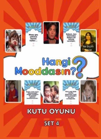 HANGİ MOODDASIN? KUTU GÜLMECE OYUNU SET-4