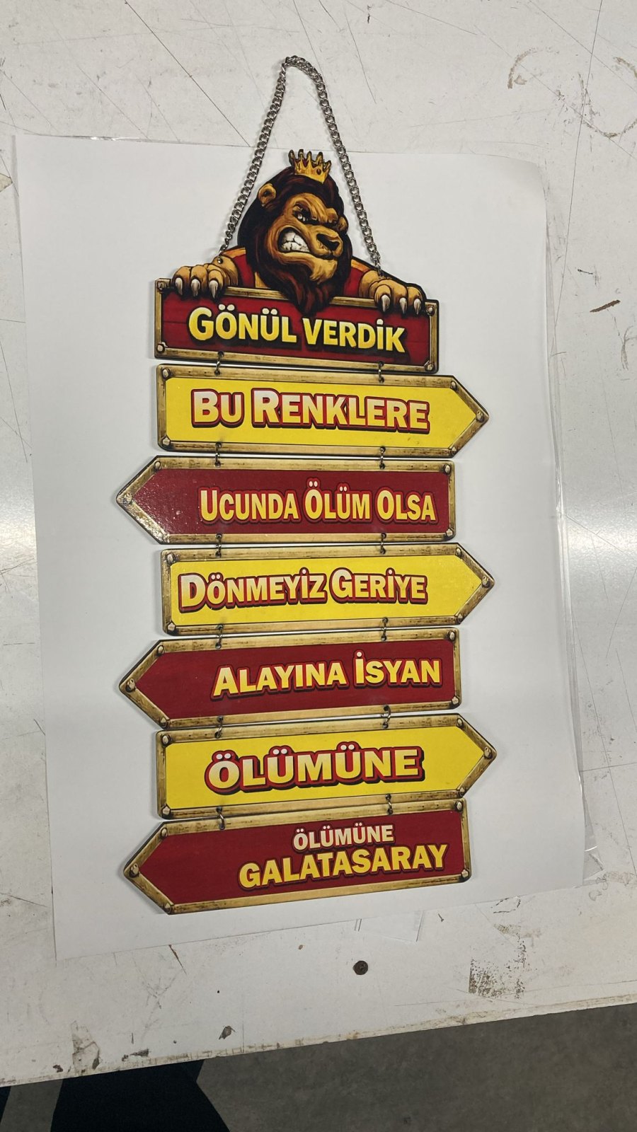 GALATASARAY ZİNCİRLİ OK POSTER