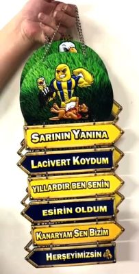 50 Ahşap Zincirli Ok Poster