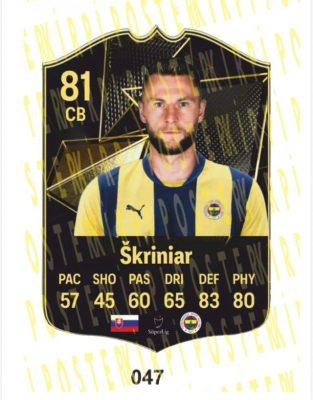 SKRİNİAR AHŞAP FİFA FUTBOLCU BİBLOSU-047