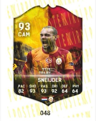 SNİJDER AHŞAP FİFA FUTBOLCU BİBLOSU-048