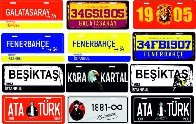 250 ADET AHŞAP TARAFTAR MAGNET